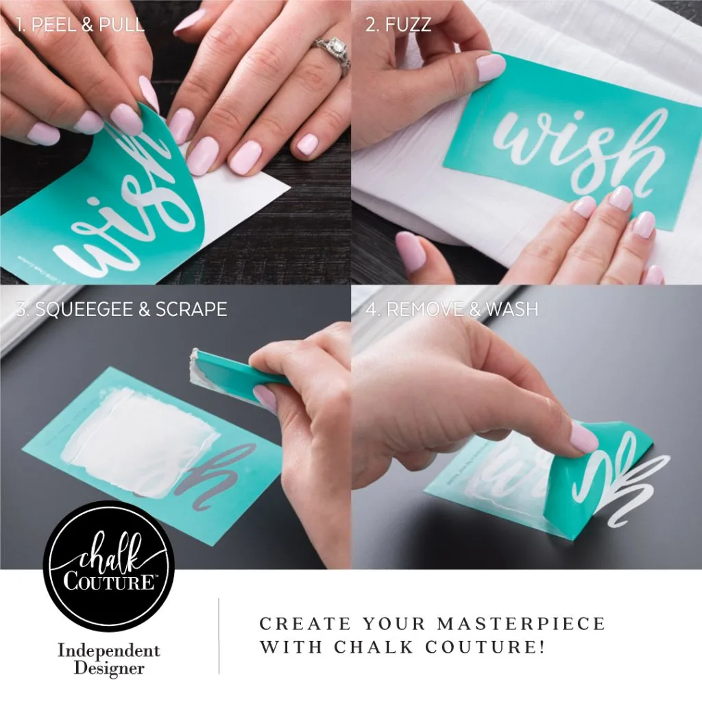 chalk couture transfer tips