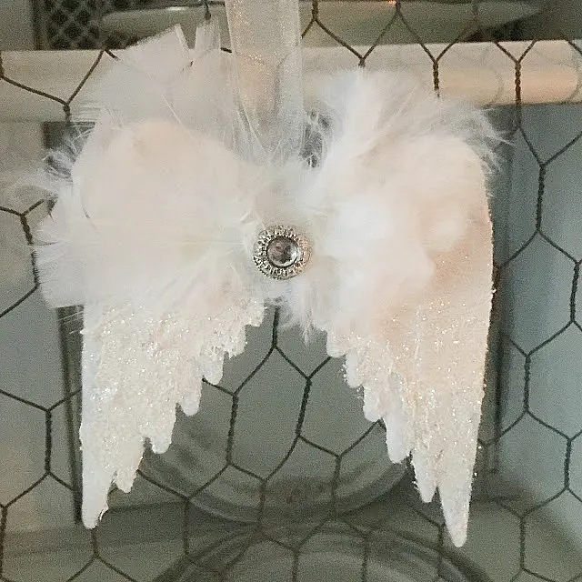 angel wings ornaments