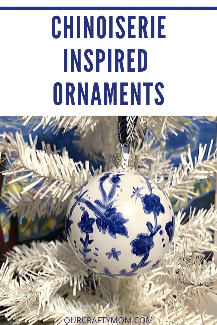 chinoiserie inspired ornaments