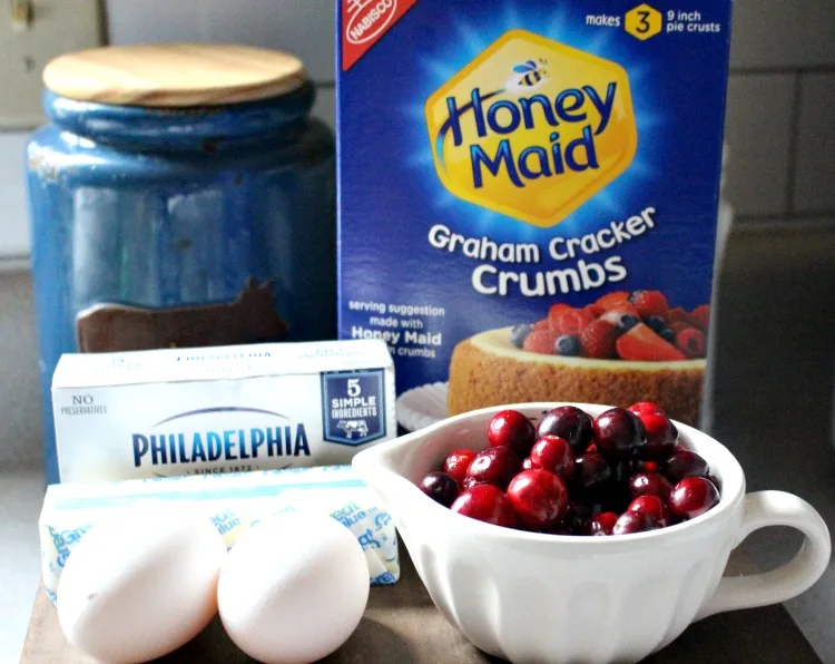 cranberry cheesecake ingredients