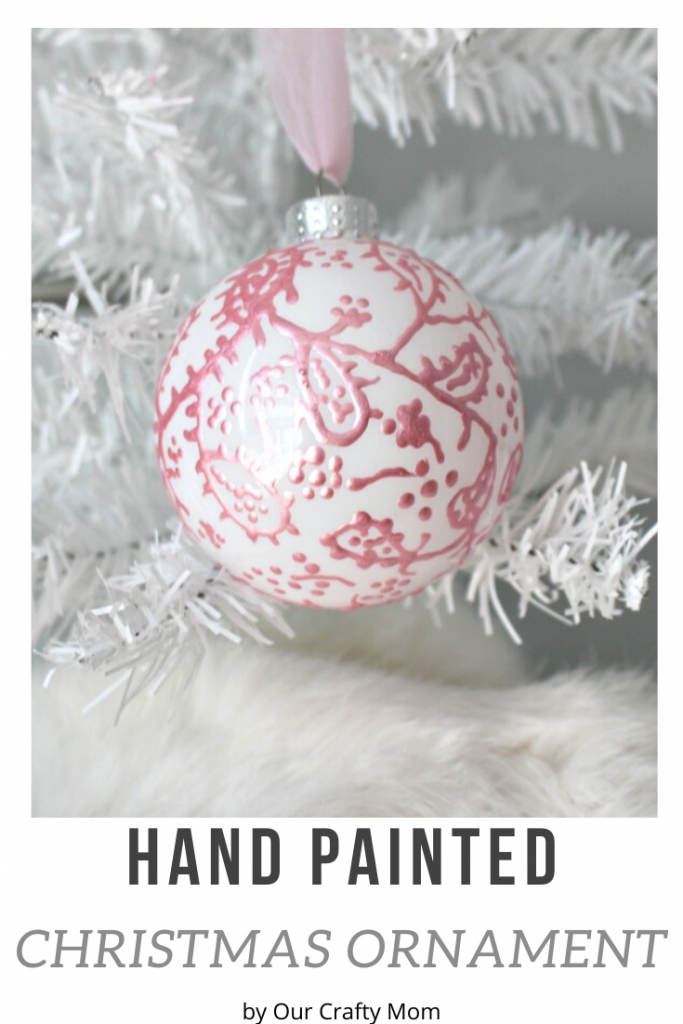 How To Make Easy Hand Painted Christmas Ornaments