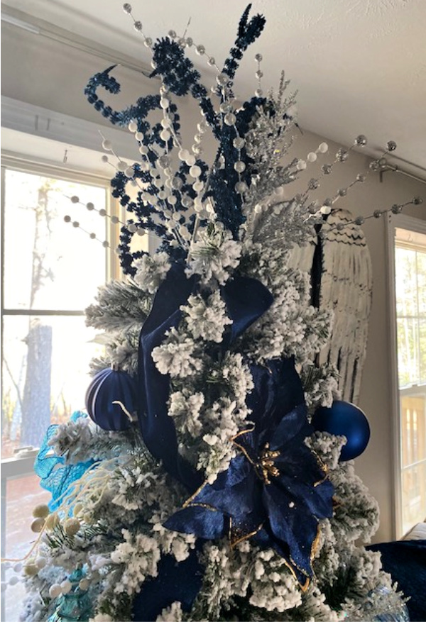 Navy blue christmas decorations Navy Blue Christmas Decor 2020 01 17