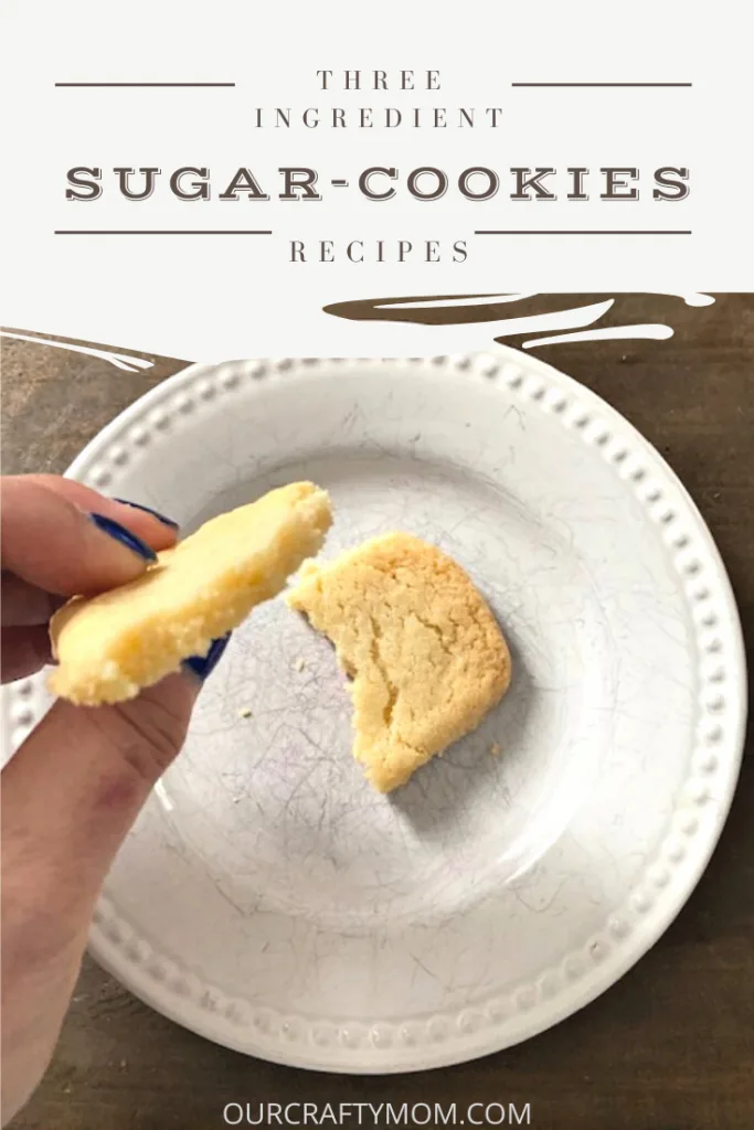 3 ingredient sugar cookie recipe