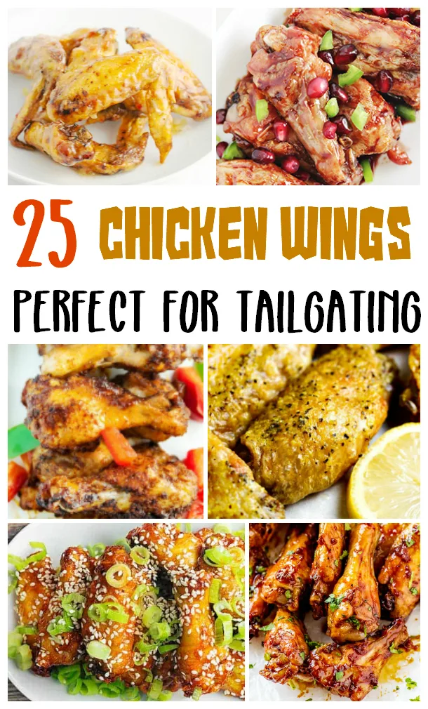 25 chicken wings for tailgating