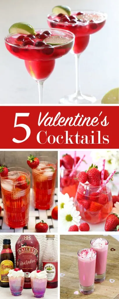 5 valentine's day cocktails