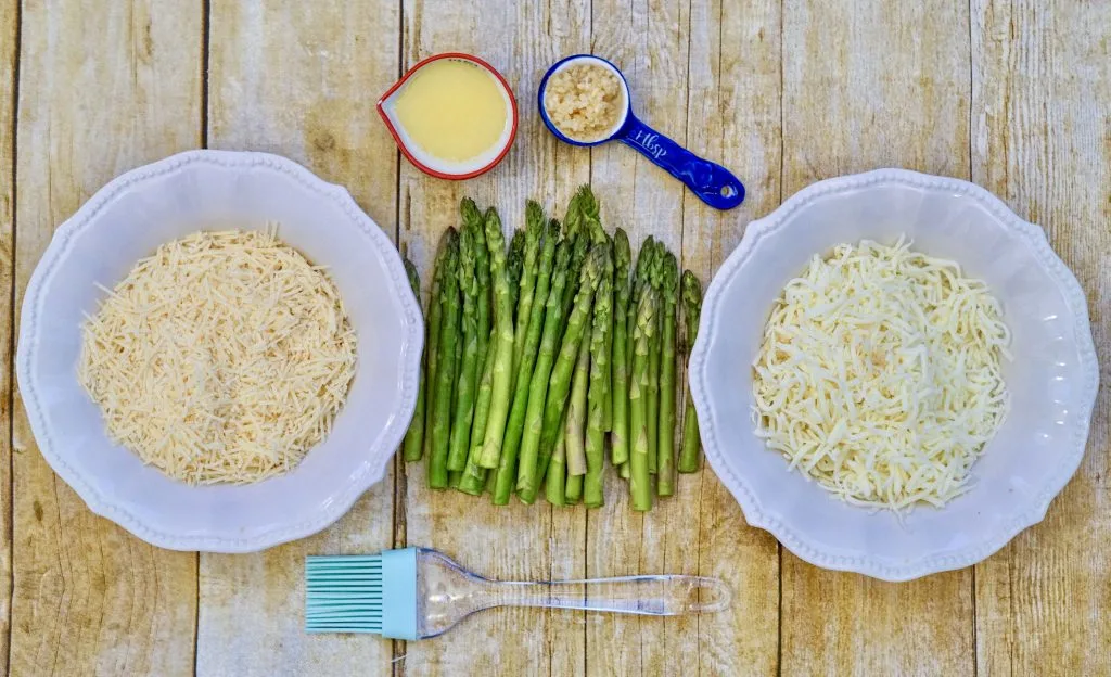 cheesy asparagus ingredients