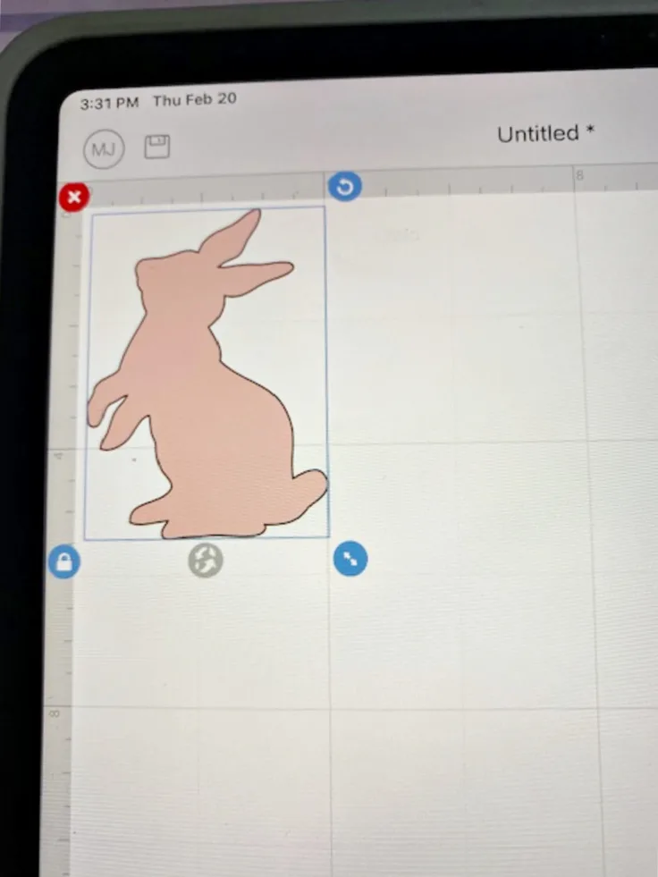 bunny on design space