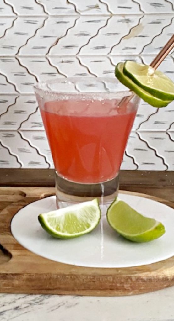 margarita with lime