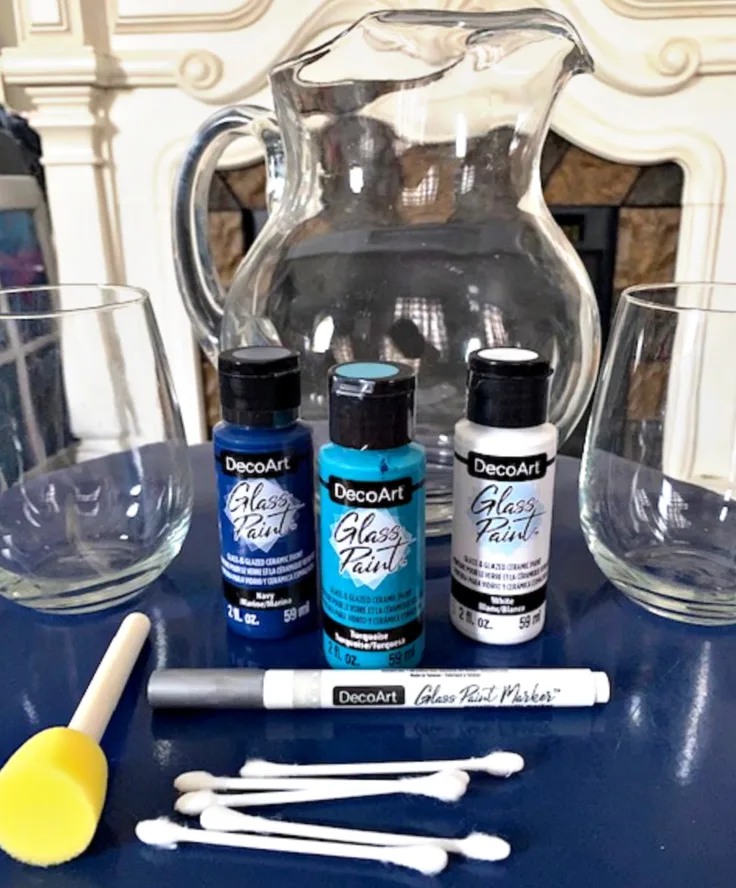 supplies for glass painting