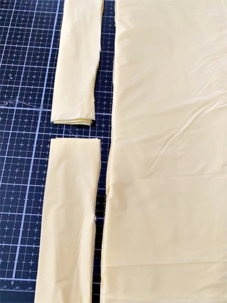 dollar store plastic tablecloth cut (1)