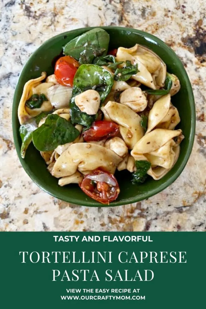 tortellini caprese pasta salad
