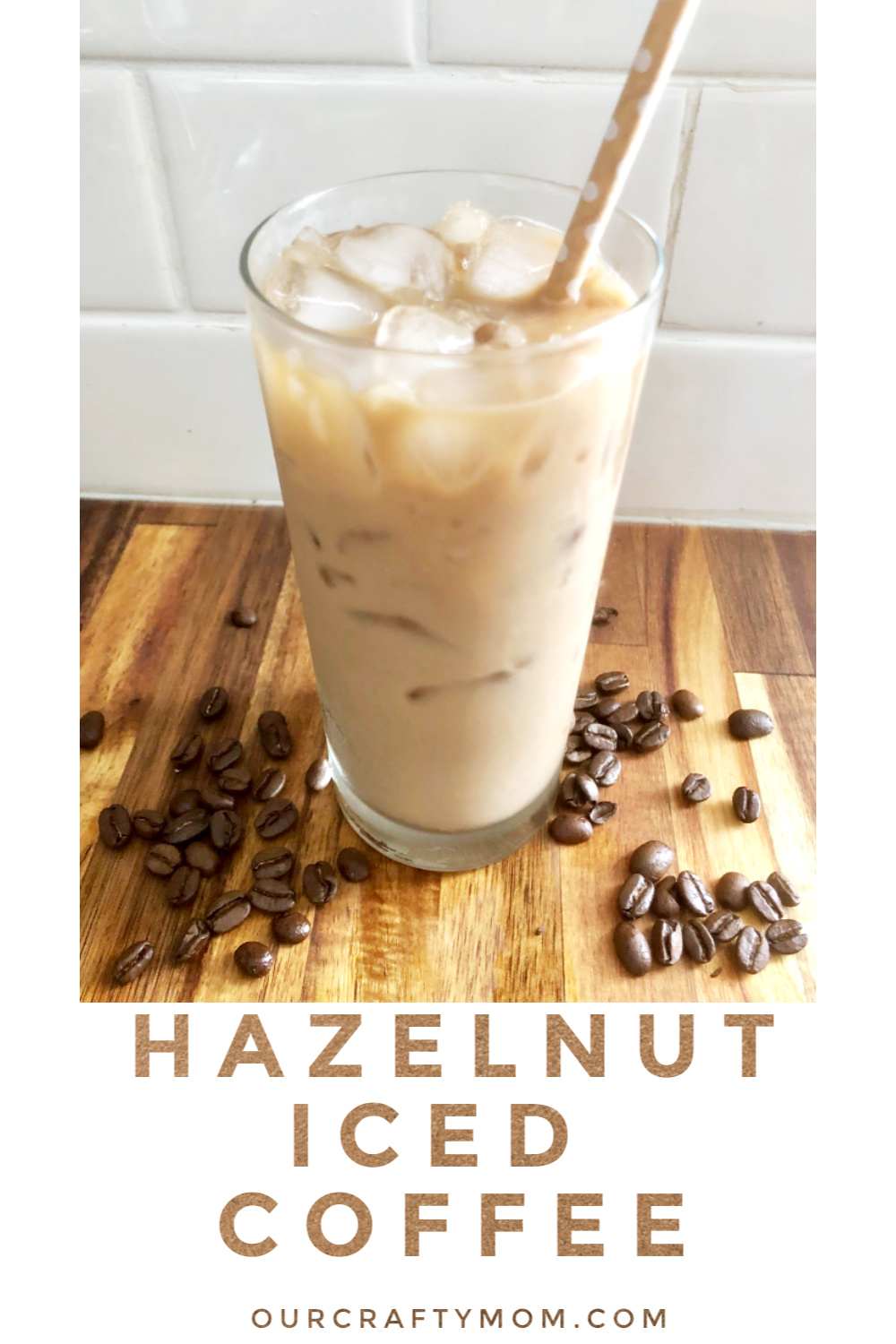 hazelnut iced coffee