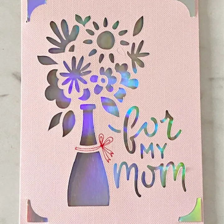 cricut joy mother's day card