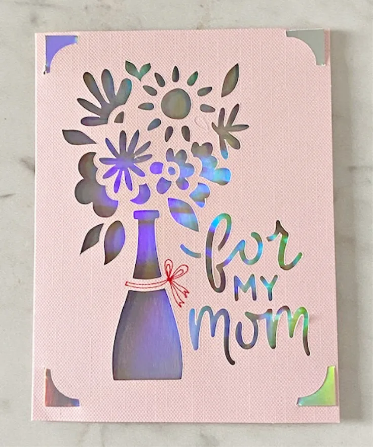 cricut joy mother's day card