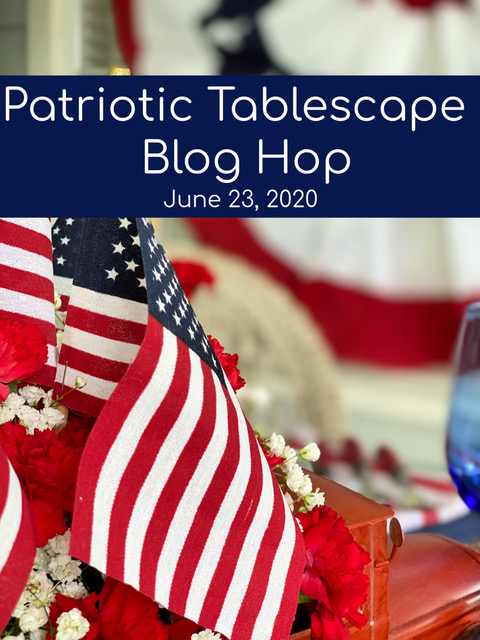 Patriotic tablescape