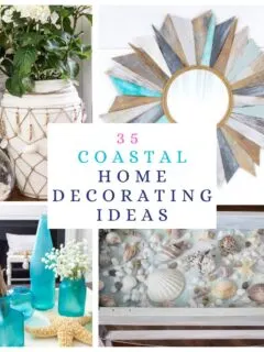 feature image collage coastal home decorating ideas