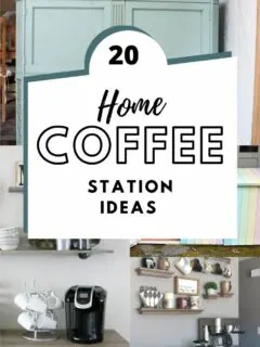 20 diy home coffee station ideas