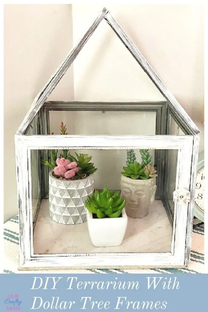 How To Make A Terrarium From Dollar Tree Frames - Diy Decor Picture Frame Collagen