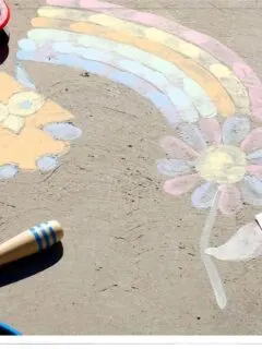 diy chalk paint pastel image