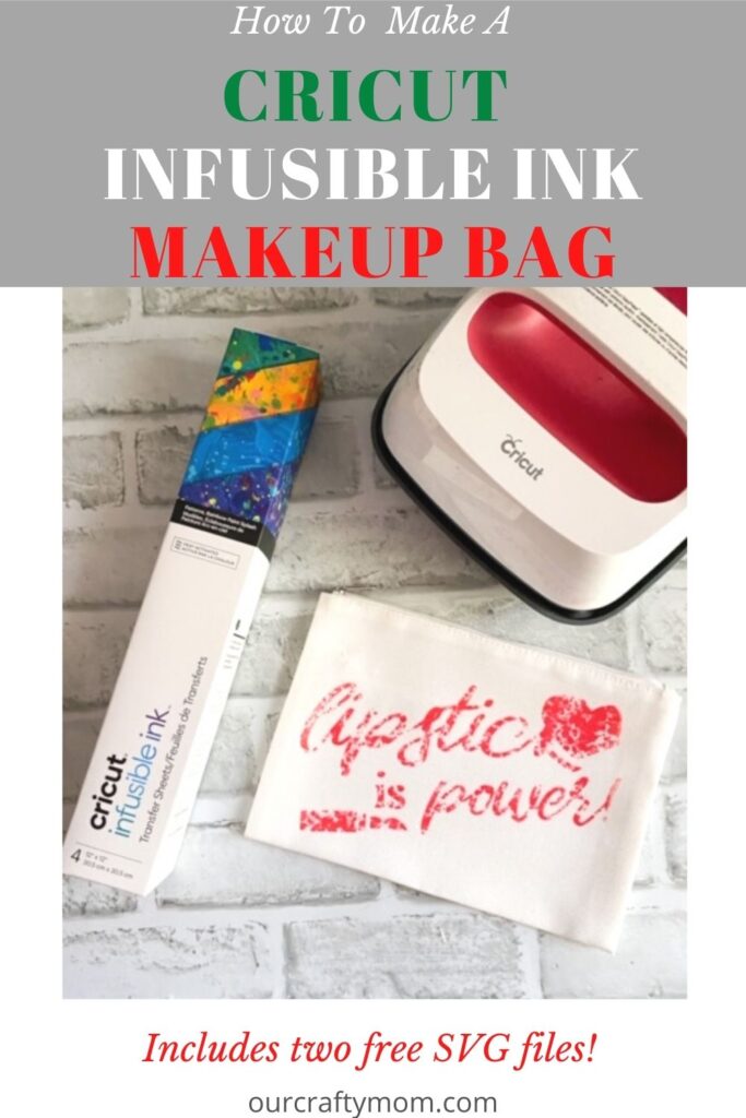 Make A Fun DIY Makeup Bag With Cricut Infusible Ink