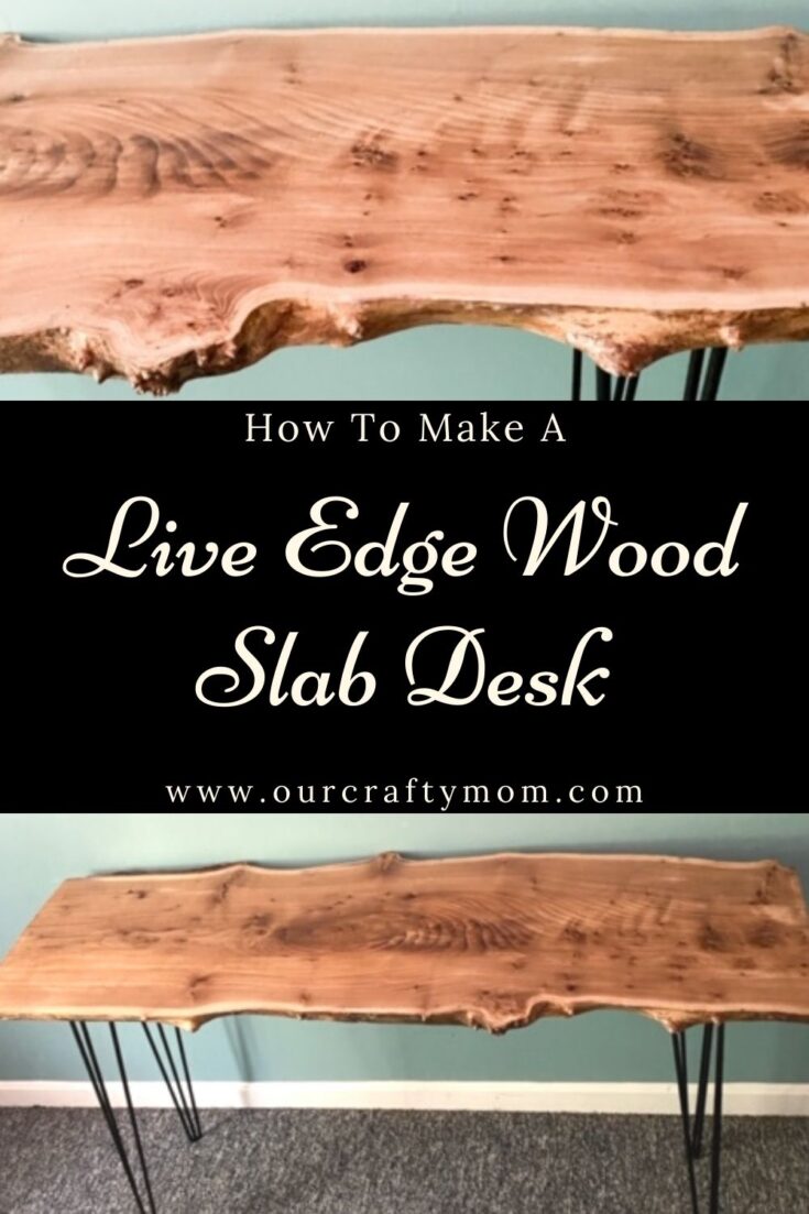 Wood Slab Desk
