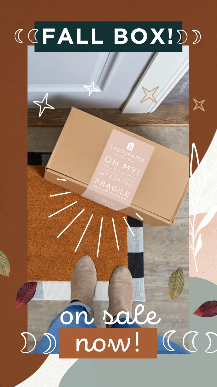 fall decocrated subscription box