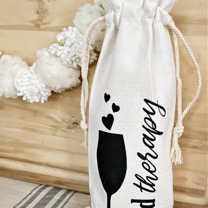 Personalized wine gift online bags