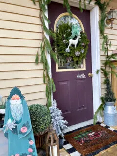 front porch Christmas