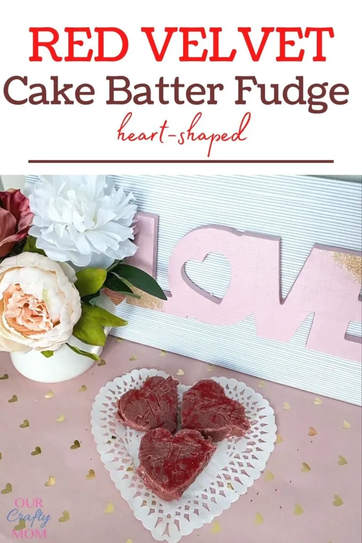 How To Make Heart-Shaped Red Velvet Cake Batter Fudge