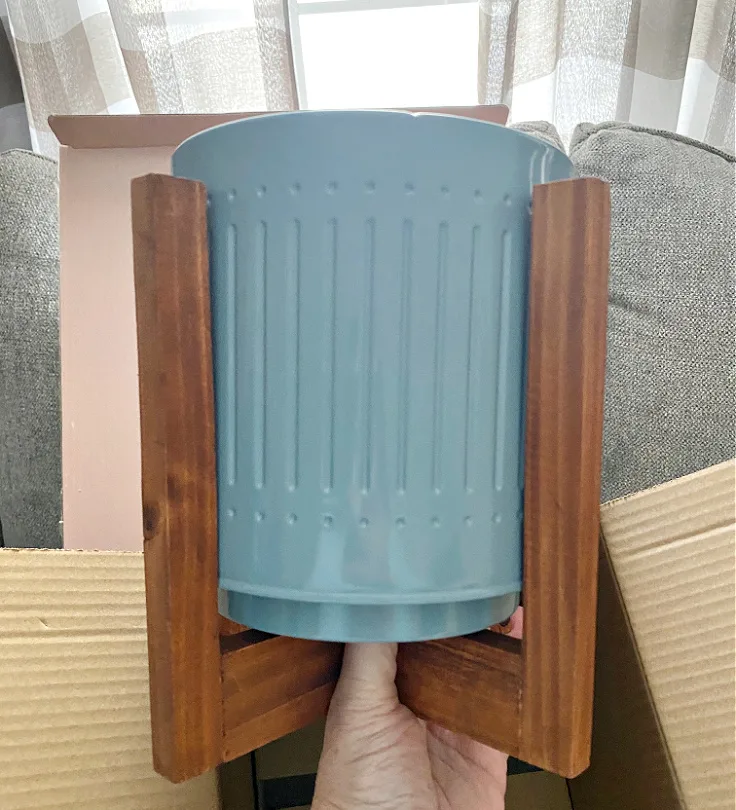 decocrated planter spring box