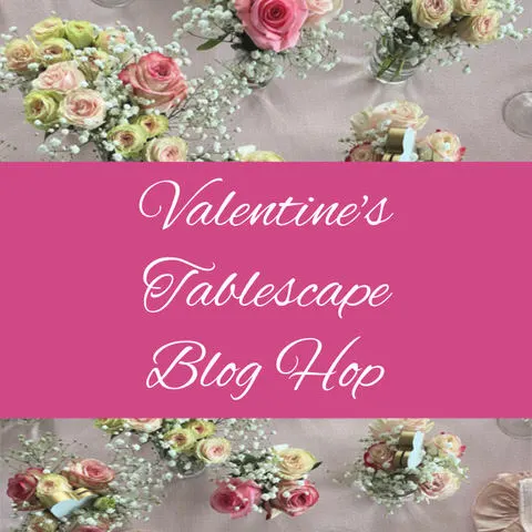 valentine's day tablescape feature image