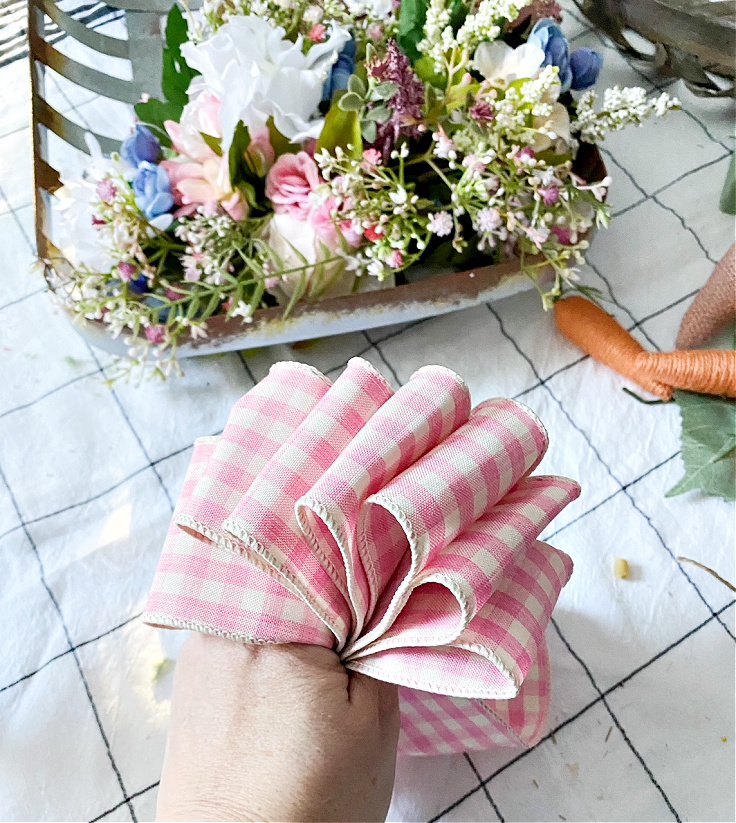 how to make a wreath bow