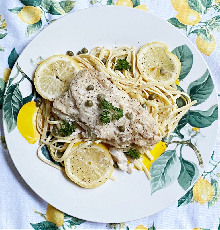 Make This Quick And Easy Slow Cooker Chicken Piccata