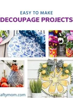 decoupage crafts feature image