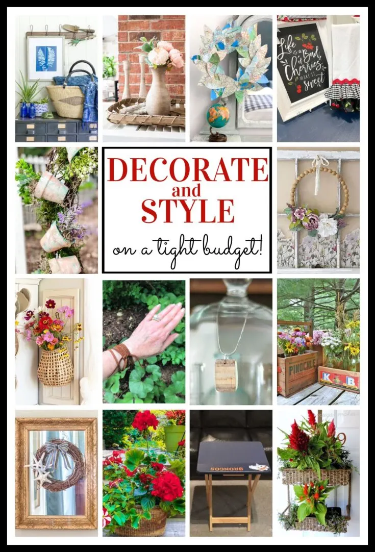 thrifty style team decorate and style diy ideas pin collage