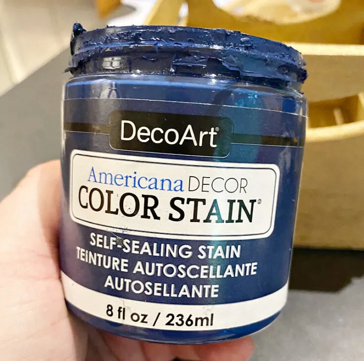 DecoArt color stain in navy