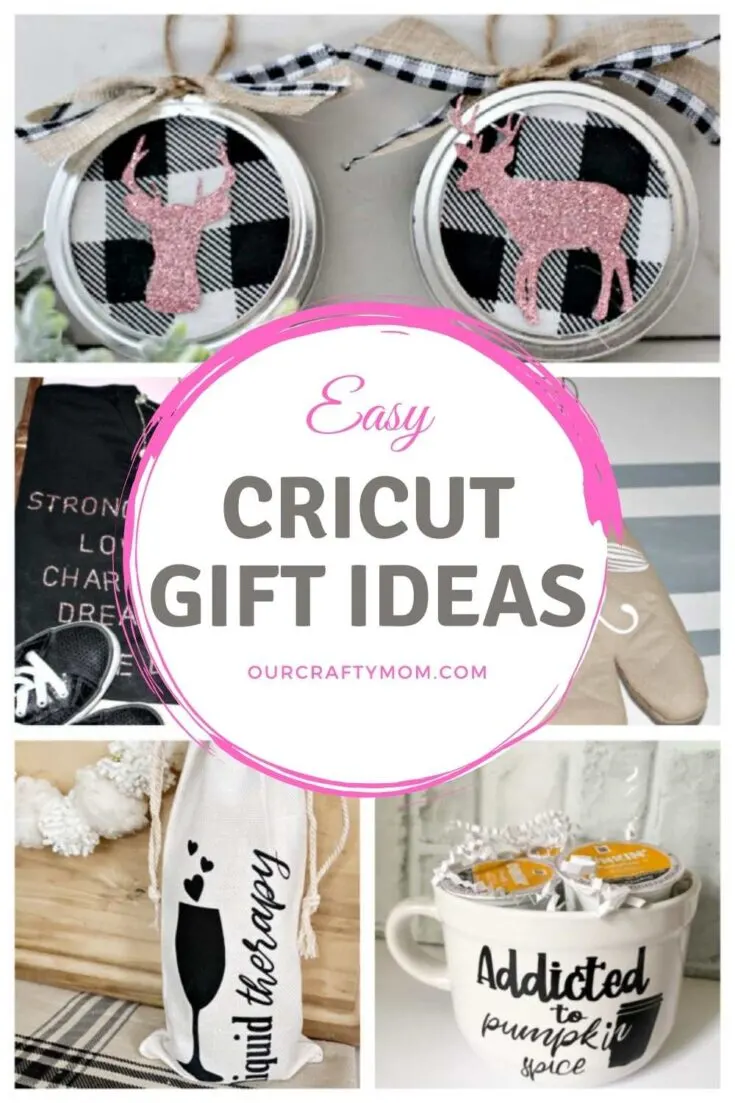 cricut gift ideas pin collage