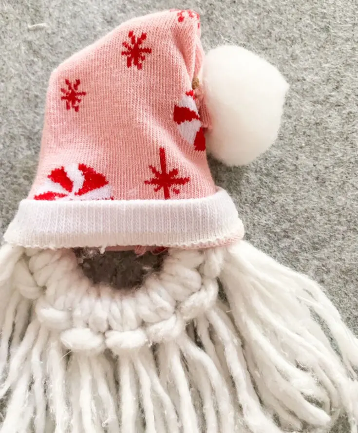 gnome hat with pompom