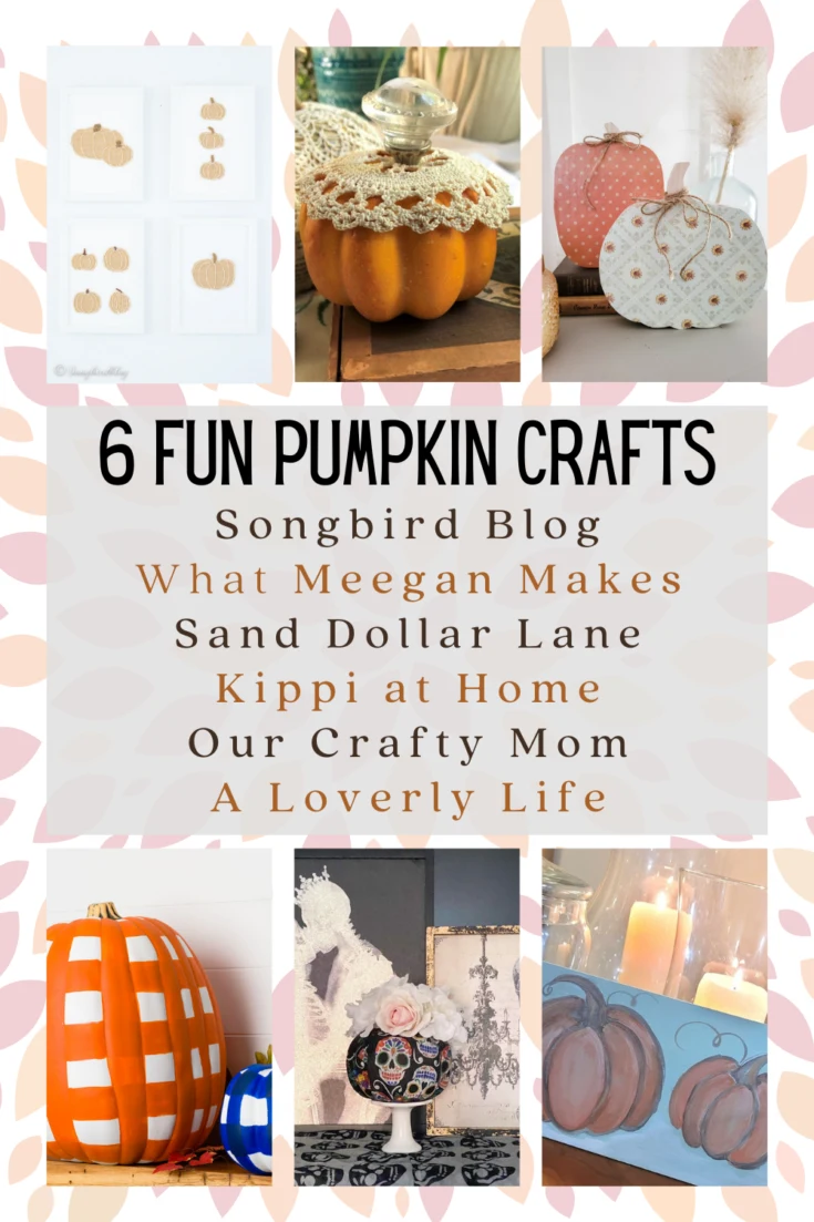  six easy pumpkin crafts