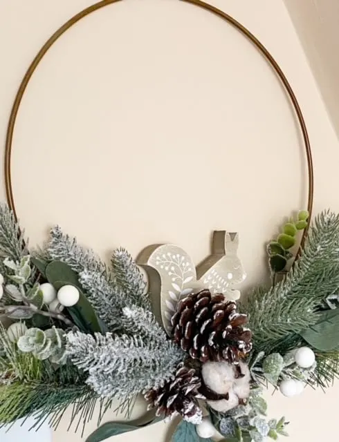 decocrated winter wreath