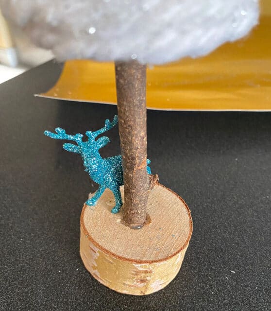 Easy DIY Cone Christmas Trees (From A Dollar Tree Mop Head)