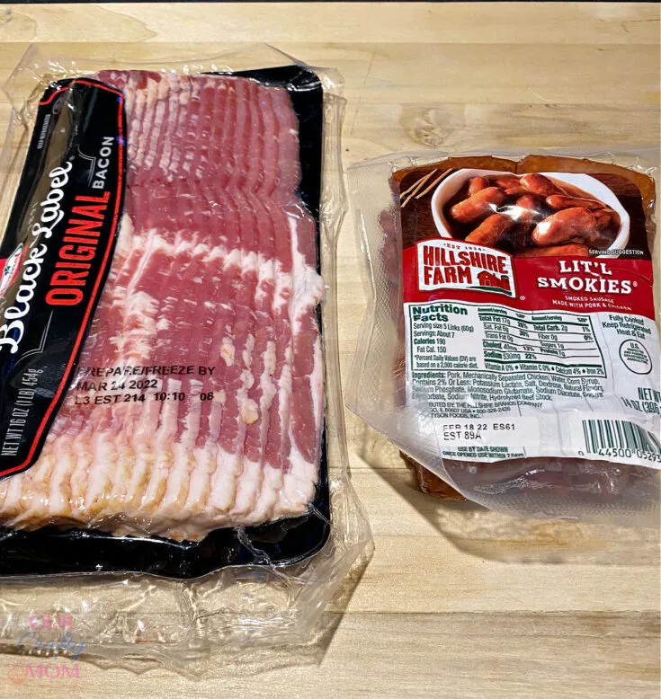 ingredients for low carb little smokies