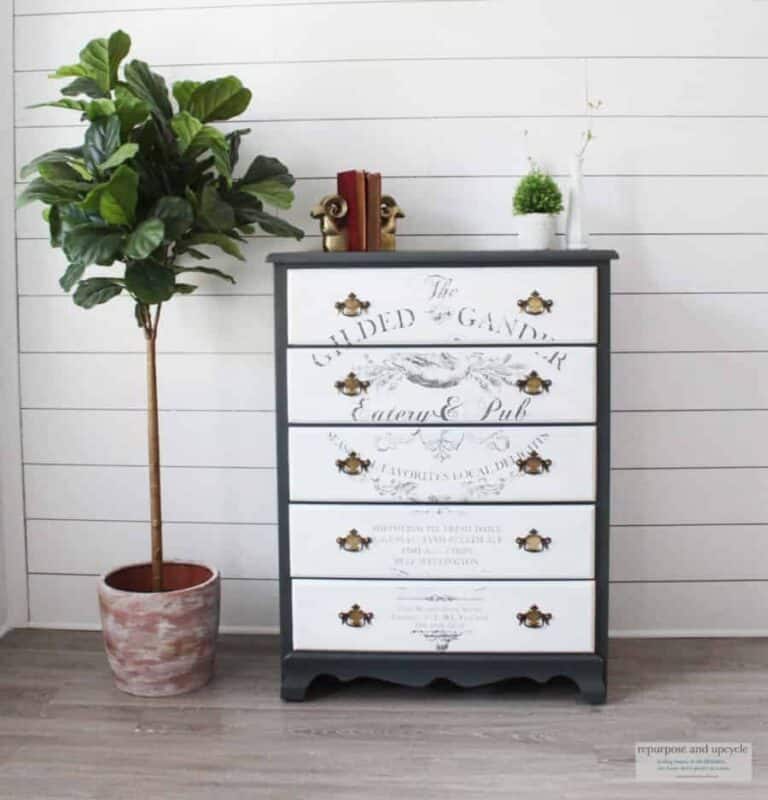19 Stunning DIY Decoupage Furniture Ideas