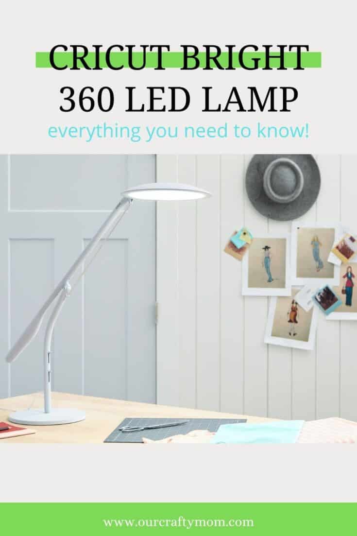 Cricut bright 360 table lamp