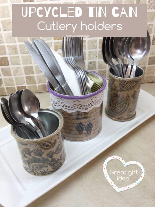 35 Seriously Amazing Upcycled Tin Can Crafts