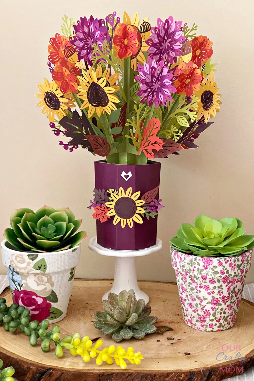 Give a Stunning Pop-Up Paper Flower Bouquet That Will Wow!