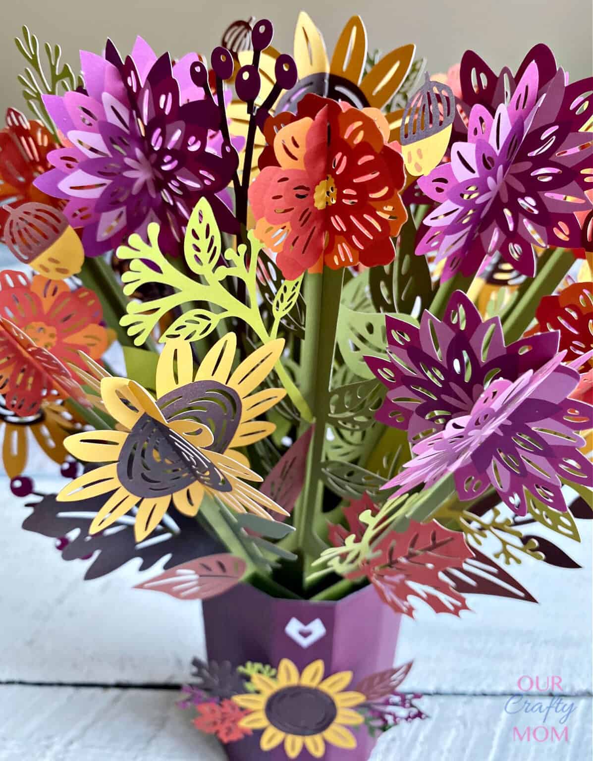 Give A Stunning Pop Up Paper Flower Bouquet That Will Wow