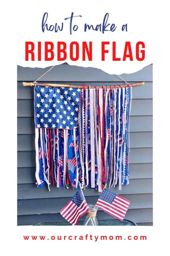 ribbon flag pin image