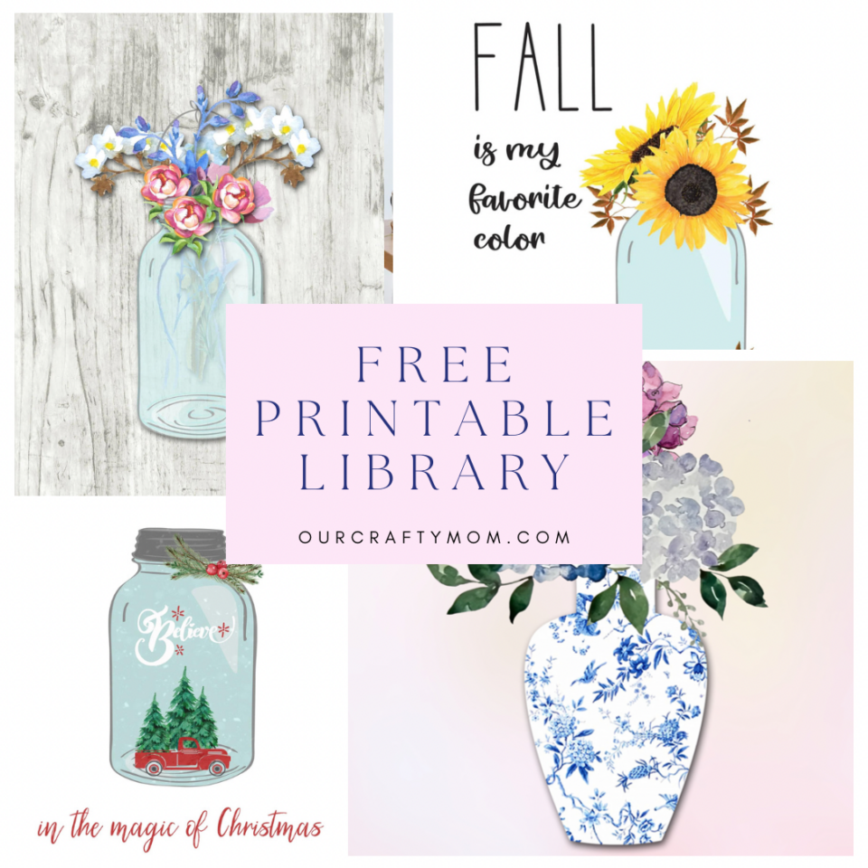 Free Printables Library - Our Crafty Mom