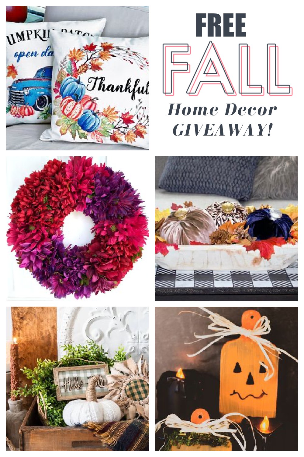 Easy Dough Bowl Decor Styling Tips and Fall Giveaway!